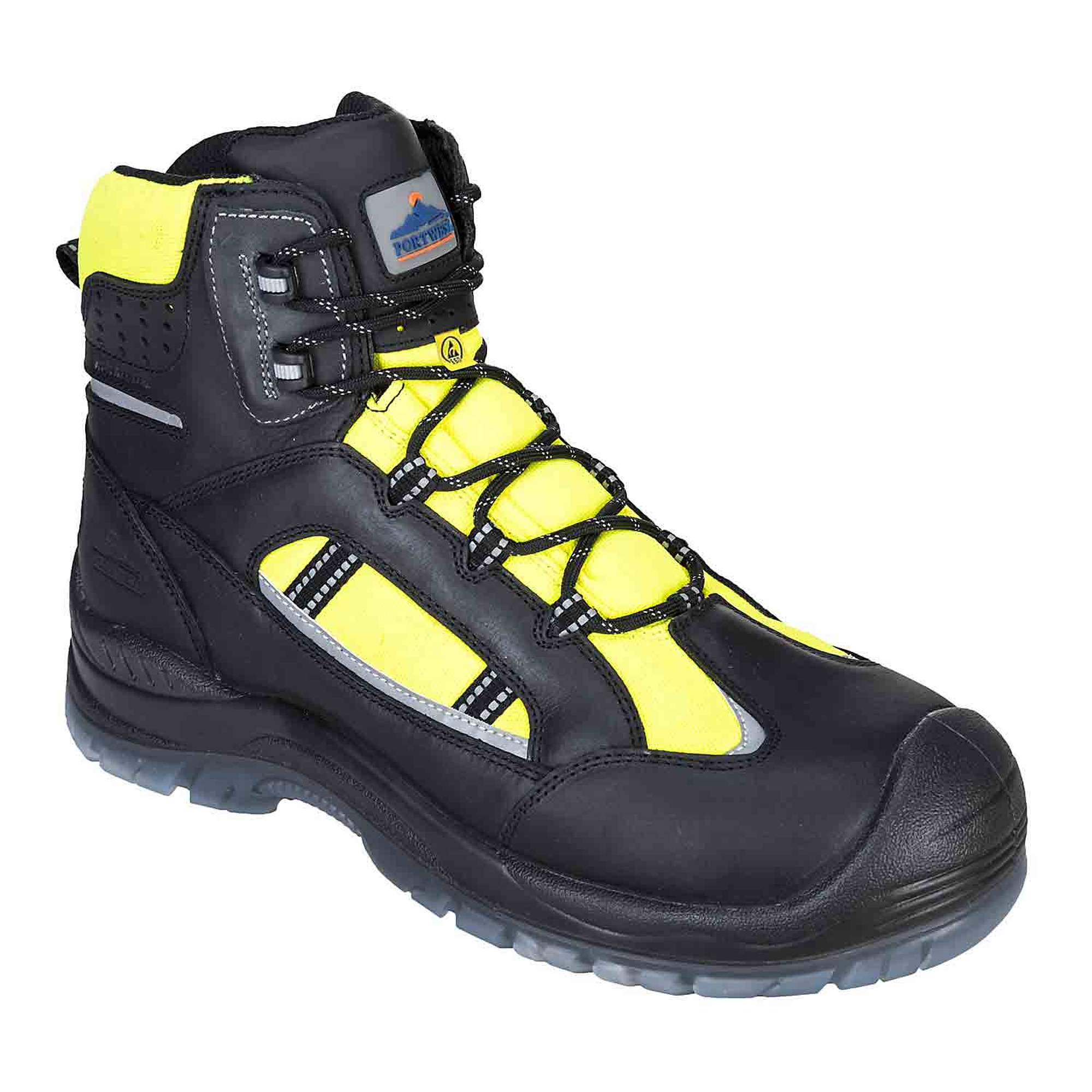 Portwest Compositelite Retroglo Hi-Vis bakancs S3 WR ESD